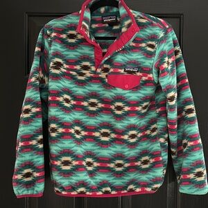 Patagonia Synchilla Wild Desert Aztec Size Small